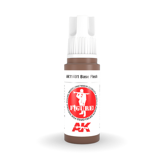 AK Interactive 3rd Gen Acrylic - Base Flesh 17ml AK11401