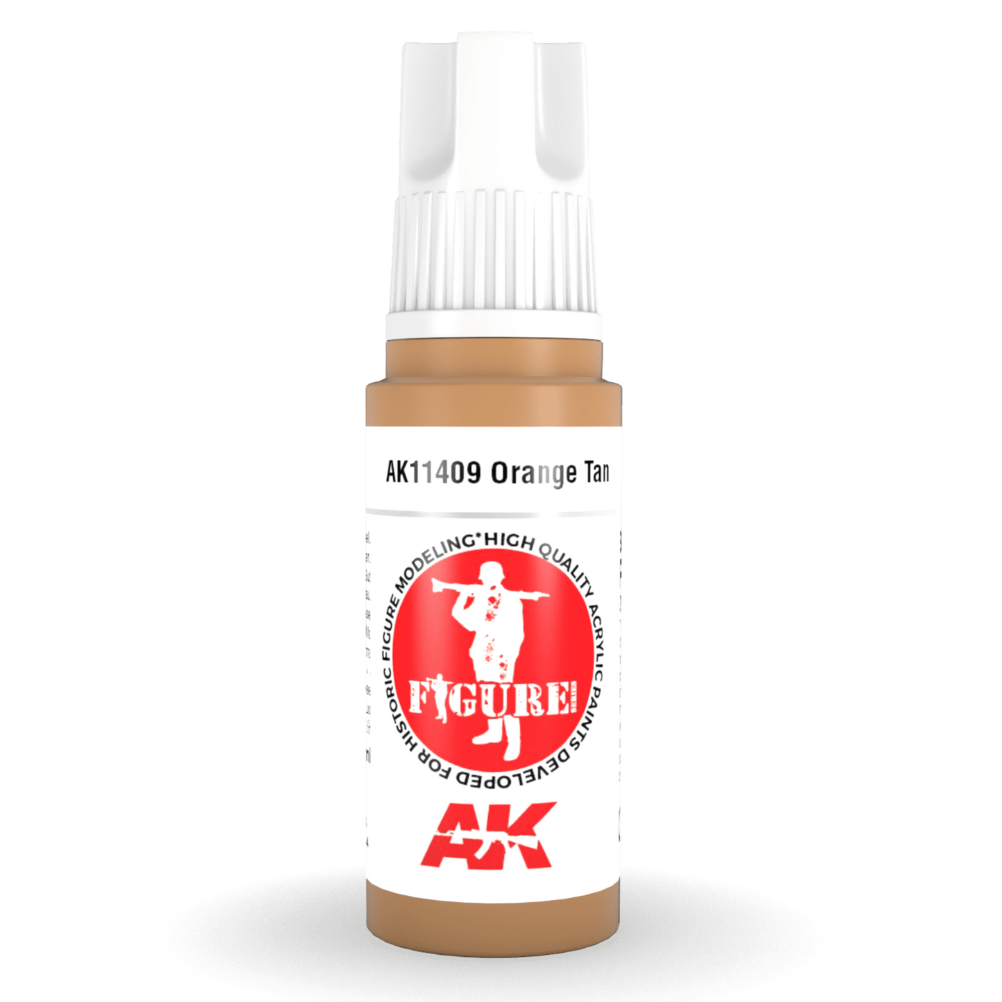 AK Interactive 3rd Gen Acrylic - Orange Tan 17ml AK11409