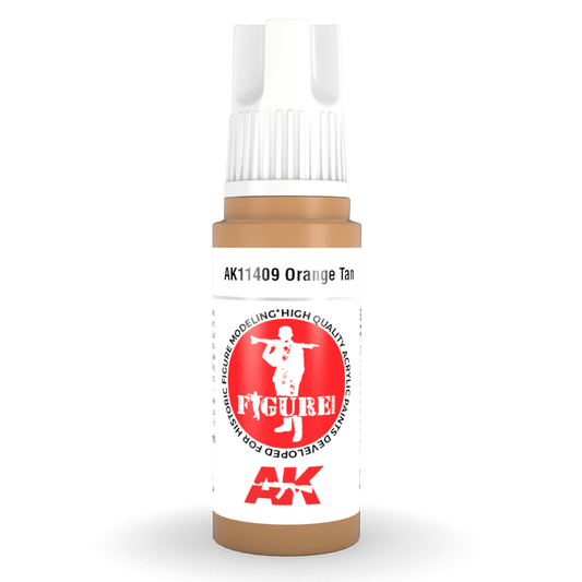 AK Interactive 3rd Gen Acrylic - Orange Tan 17ml AK11409