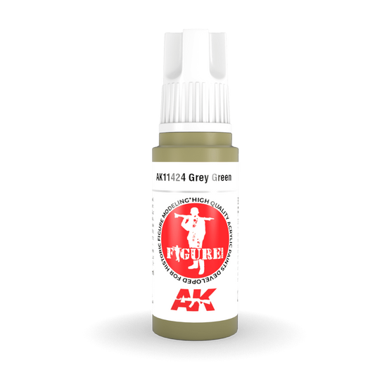 AK Interactive 3rd Gen Acrylic - Grey Green 17ml AK11424