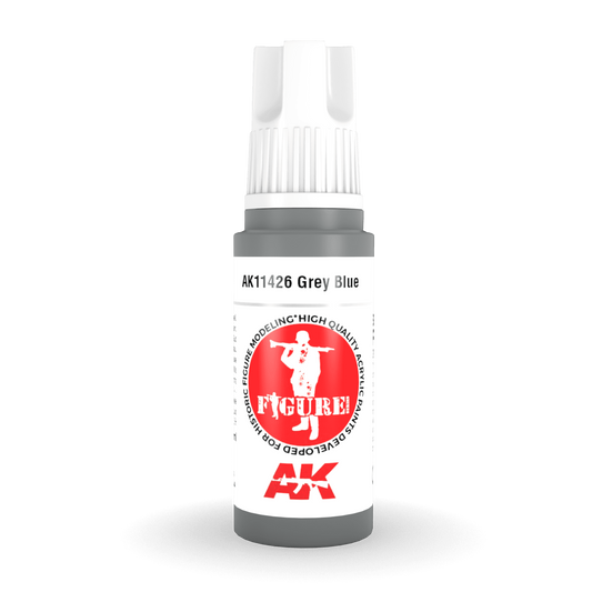AK Interactive 3rd Gen Acrylic - Grey Blue 17ml AK11426