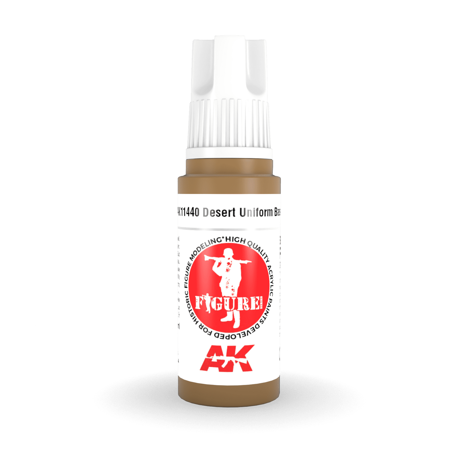 AK Interactive 3rd Gen Acrylic - Desert Uniform Base 17ml AK11440