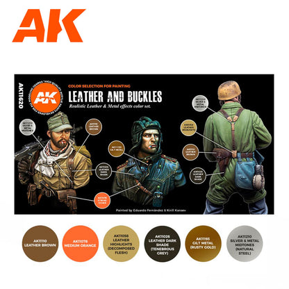 AK Interactive - Leather And Buckles 3G
