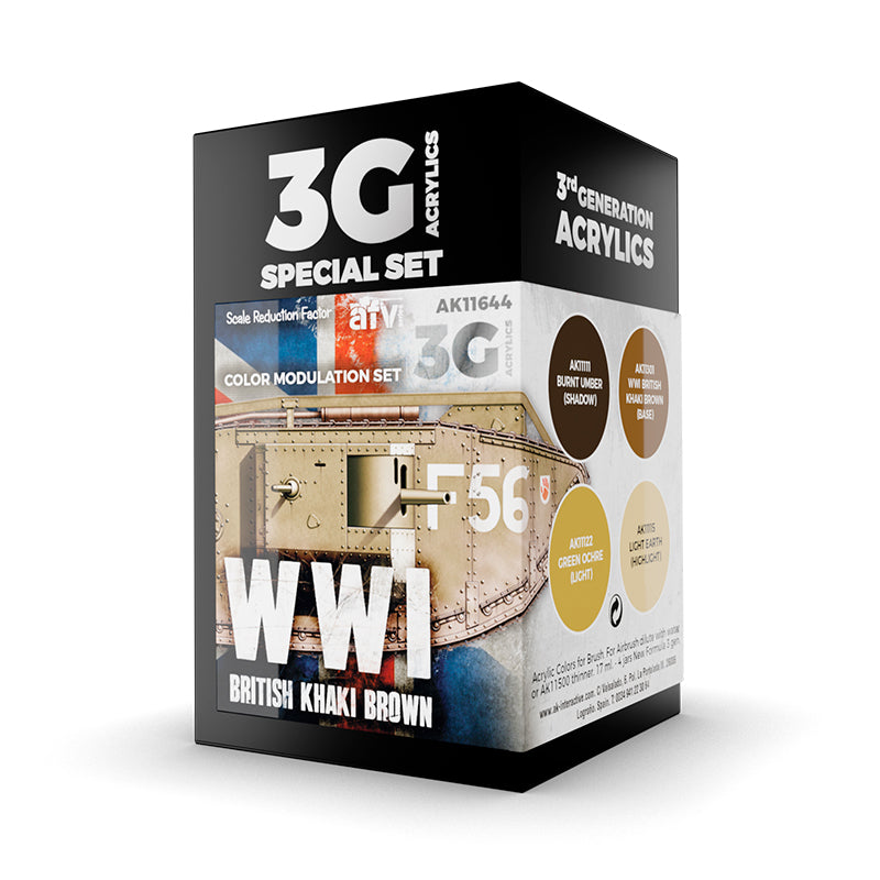 AK Interactive - Modulation WWI British Colors 3G