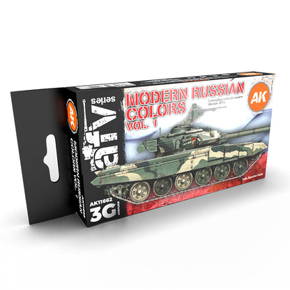 AK Interactive - Modern Russian Colours Vol 1 3G