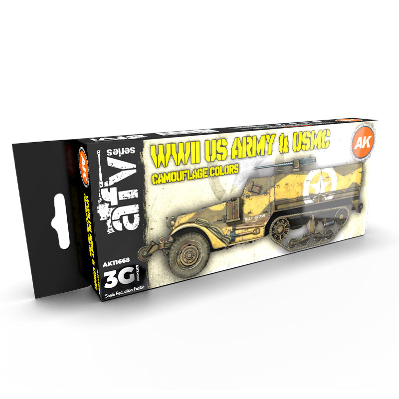 AK Interactive - US.Army & USMC Camouflage Colors 3G