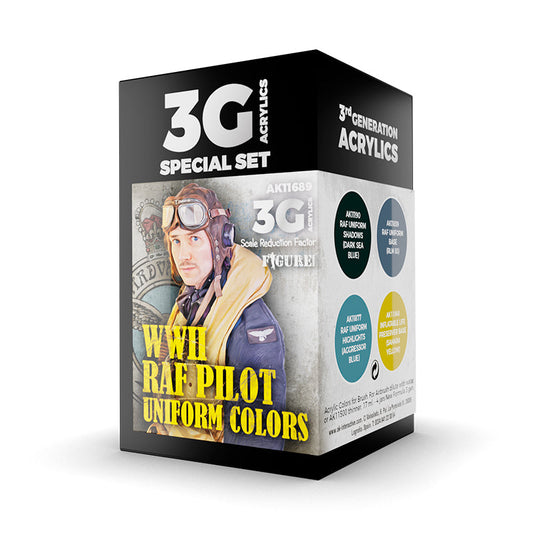 AK Interactive - WWII RAF Uniform Colors 3G