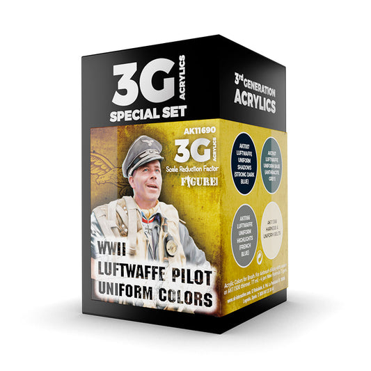 AK Interactive - WWII Luftwaffe Uniform Colors 3G
