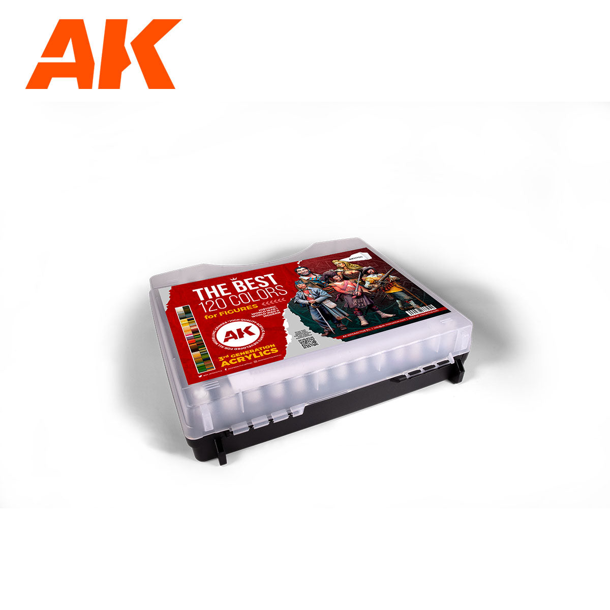 AK Interactive: The Best 120 Colors for Figures AK11704