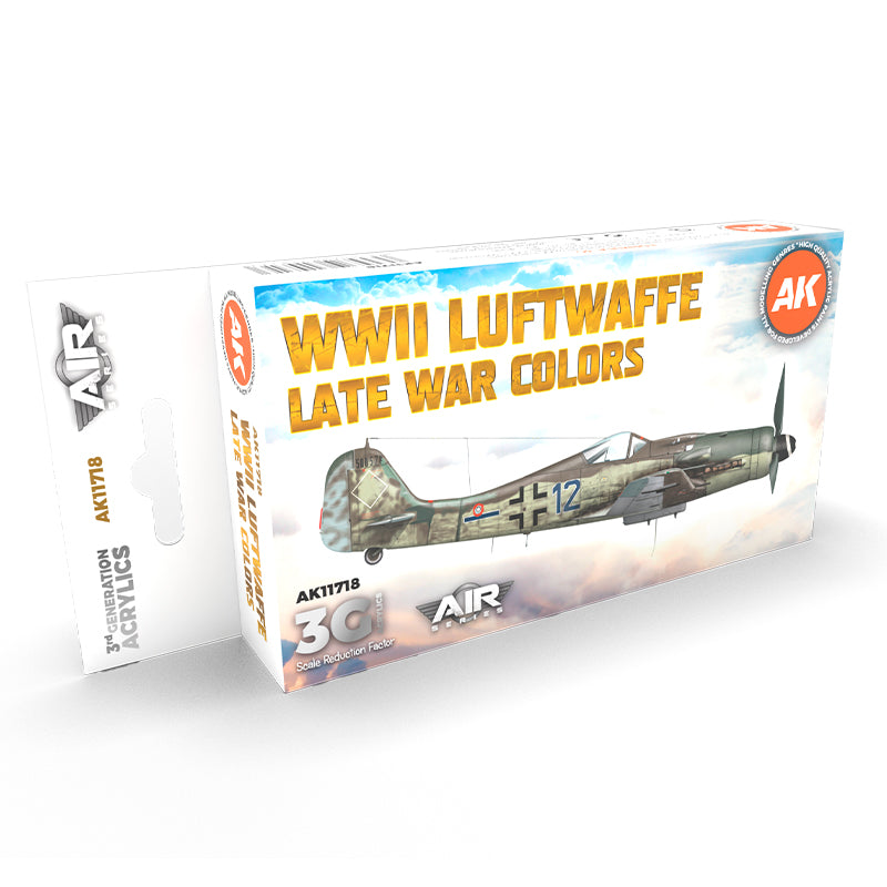 AK Interactive - WWII Luftwaffe Late War Colors Set 3G