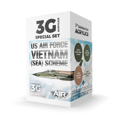 AK Interactive - US Air Force South East Asia (Sea) Scheme Set 3G