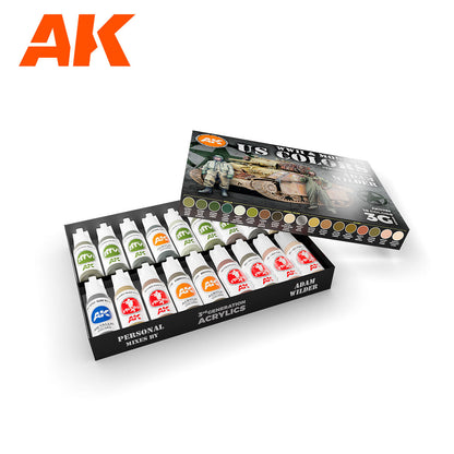 AK Interactive Signature Set - WWII & Modern US Colors by Adam Wilder AK11763