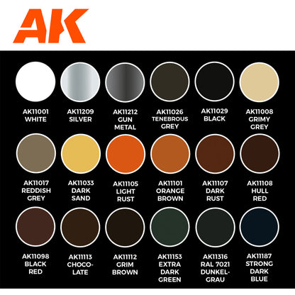 AK Interactive Signature Set - Total Chipping by Kristof Pulinckx AK11767