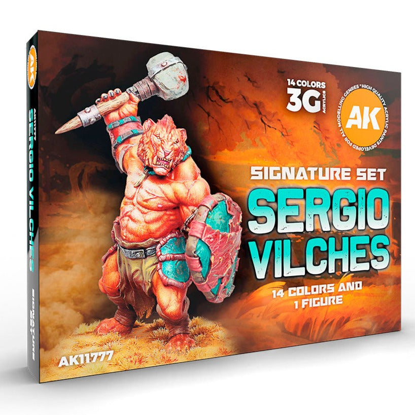 AK Interactive 3G Signature Paint Set - Sergio Vilches AK11777