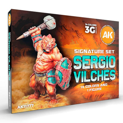 AK Interactive 3G Signature Paint Set - Sergio Vilches AK11777
