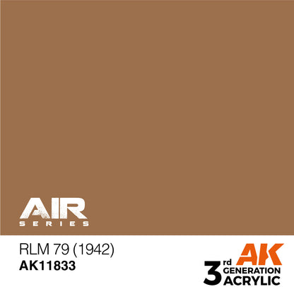 AK Interactive 3rd Gen Acrylic RLM 79 (1942) AK11833