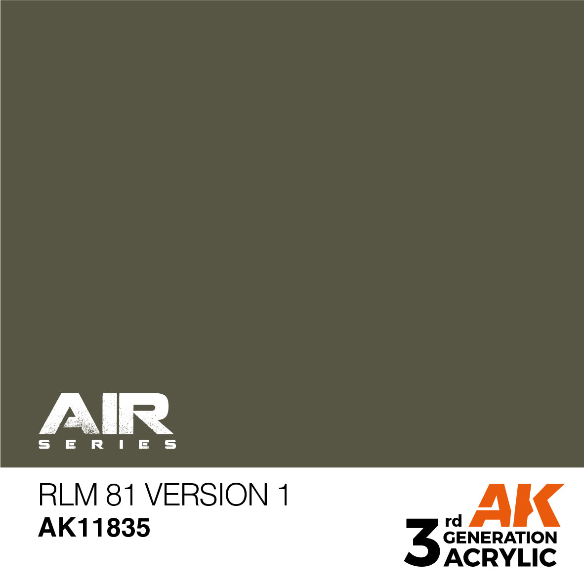 AK Interactive 3rd Gen RLM 81 Version 1 AK11835