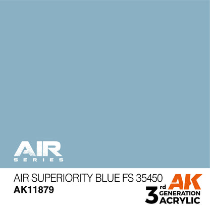 AK Interactive 3rd Gen Air Superiority Blue FS 35450 AK11879