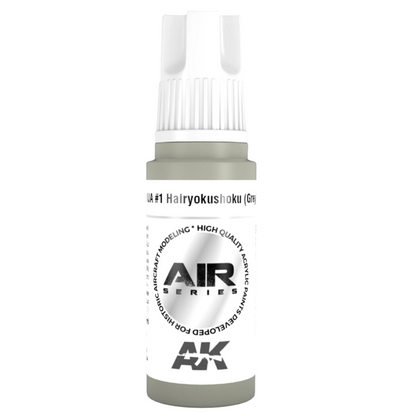AK Interactive 3rd Gen Acrylic IJA #1 Hairyokushoku (Grey-Green) AK11899