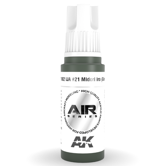 AK Interactive 3rd Gen Acrylic IJA #21 Midori iro (Green) AK11902
