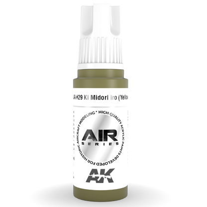AK Interactive 3rd Gen Acrylic IJA #29 Ki Midori iro (Yellow-Green) AK11904