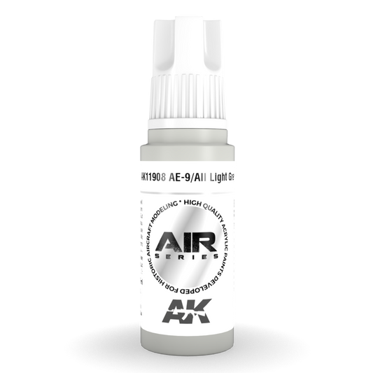 AK Interactive 3rd Gen Acrylic - AE-9/AII Light Grey AK11908