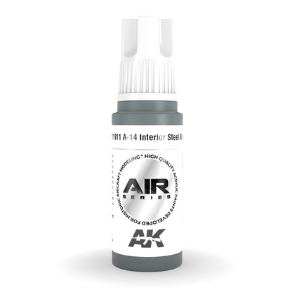 AK Interactive A-14 Interior Steel Grey AK11911