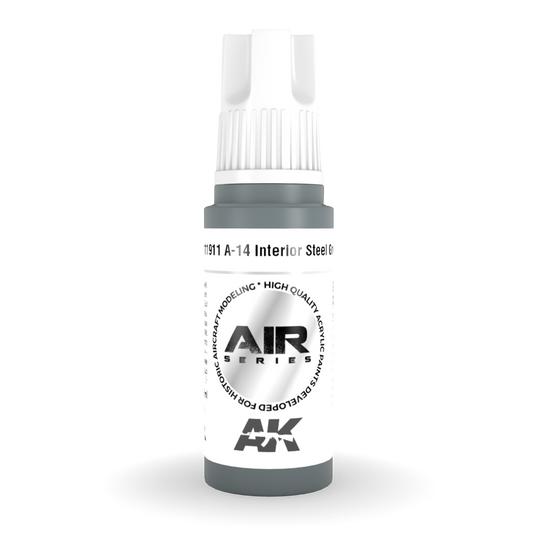AK Interactive A-14 Interior Steel Grey AK11911