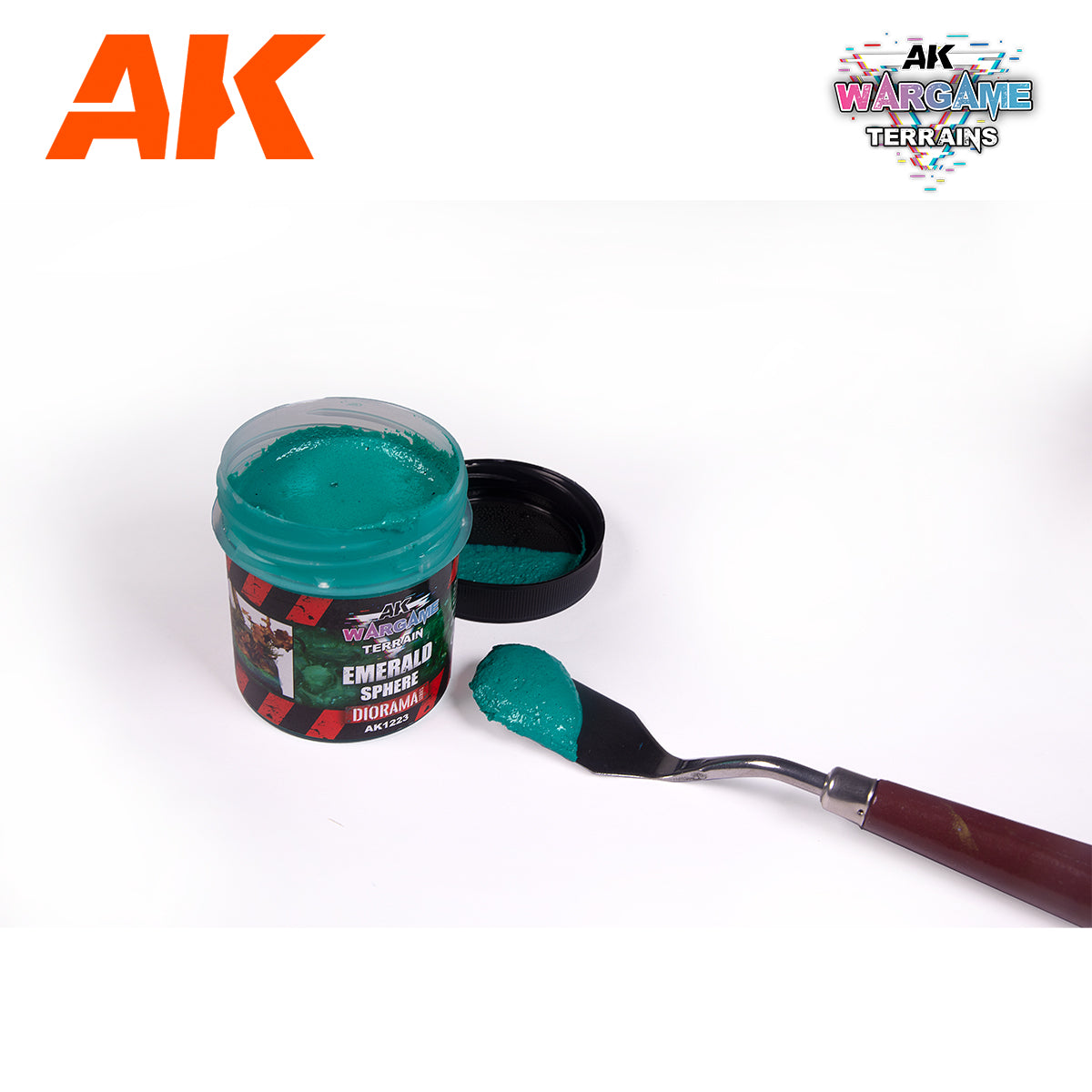 AK Interactive Emerald Sphere - Wargame Terrains - 100ml AK1223