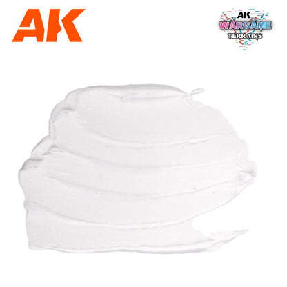 AK Interactive Snow - Wargame Terrains - 100ml AK1227