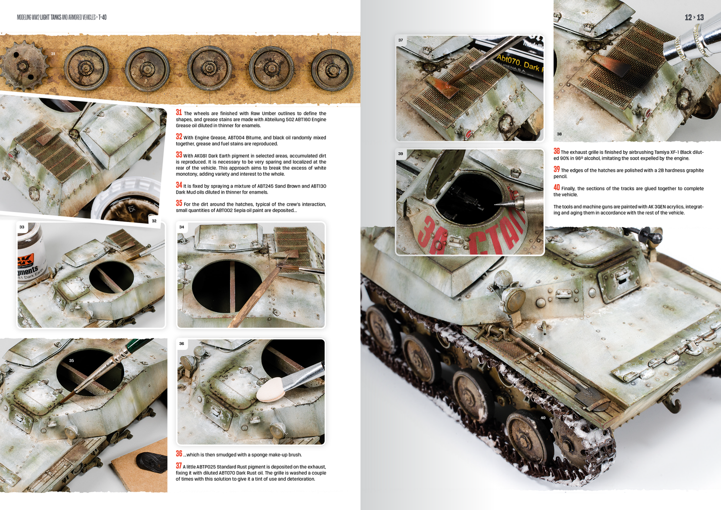 AK Interactive Modelling WW2 Light Tanks and Armoured Vehicles
