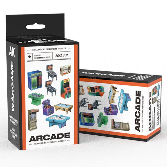 AK Interactive Arcade Wargame Set (Resin 30-35mm) AK1352