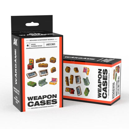 AK Interactive Weapon Cases Wargame Set AK1361
