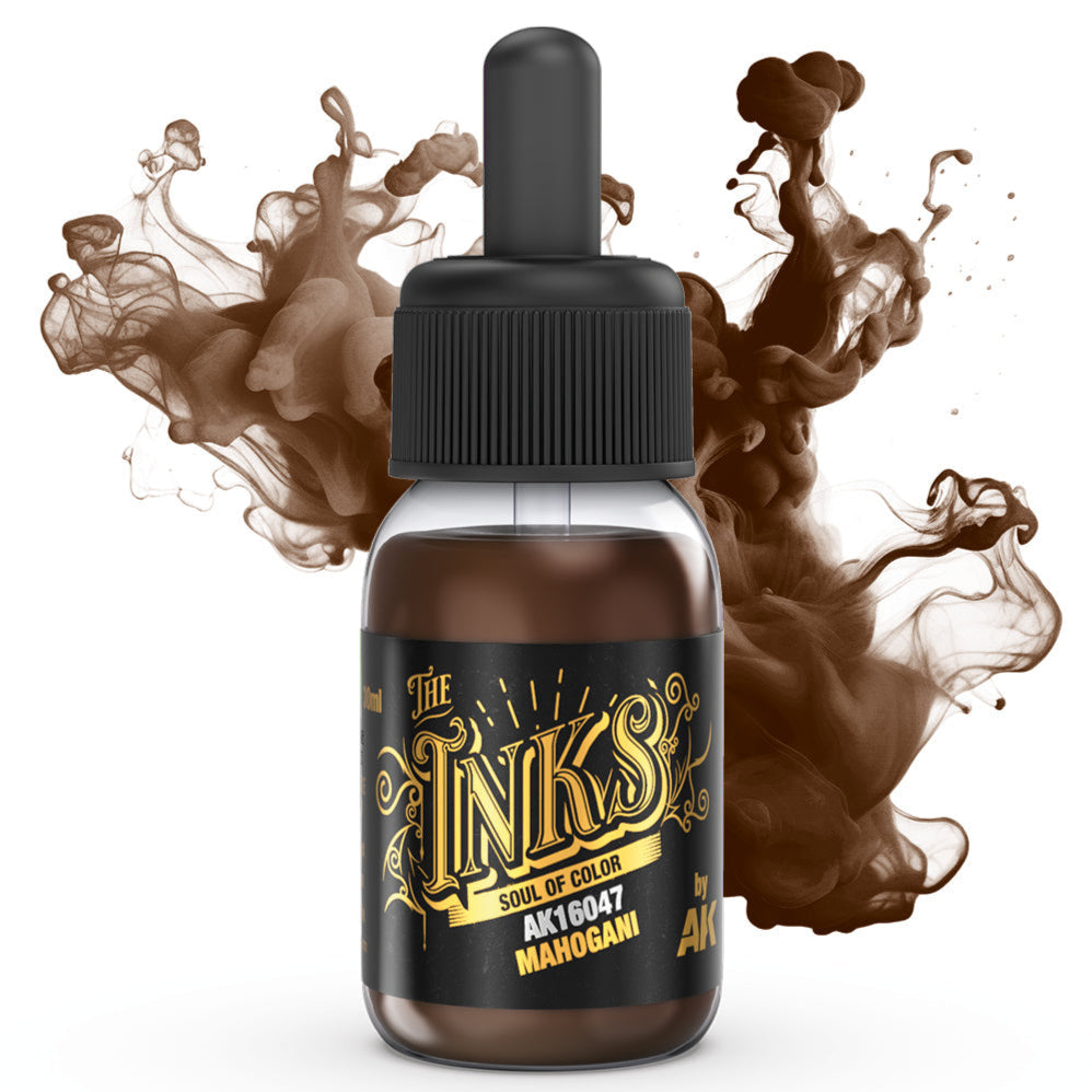 AK Interactive The Inks - Mahogani