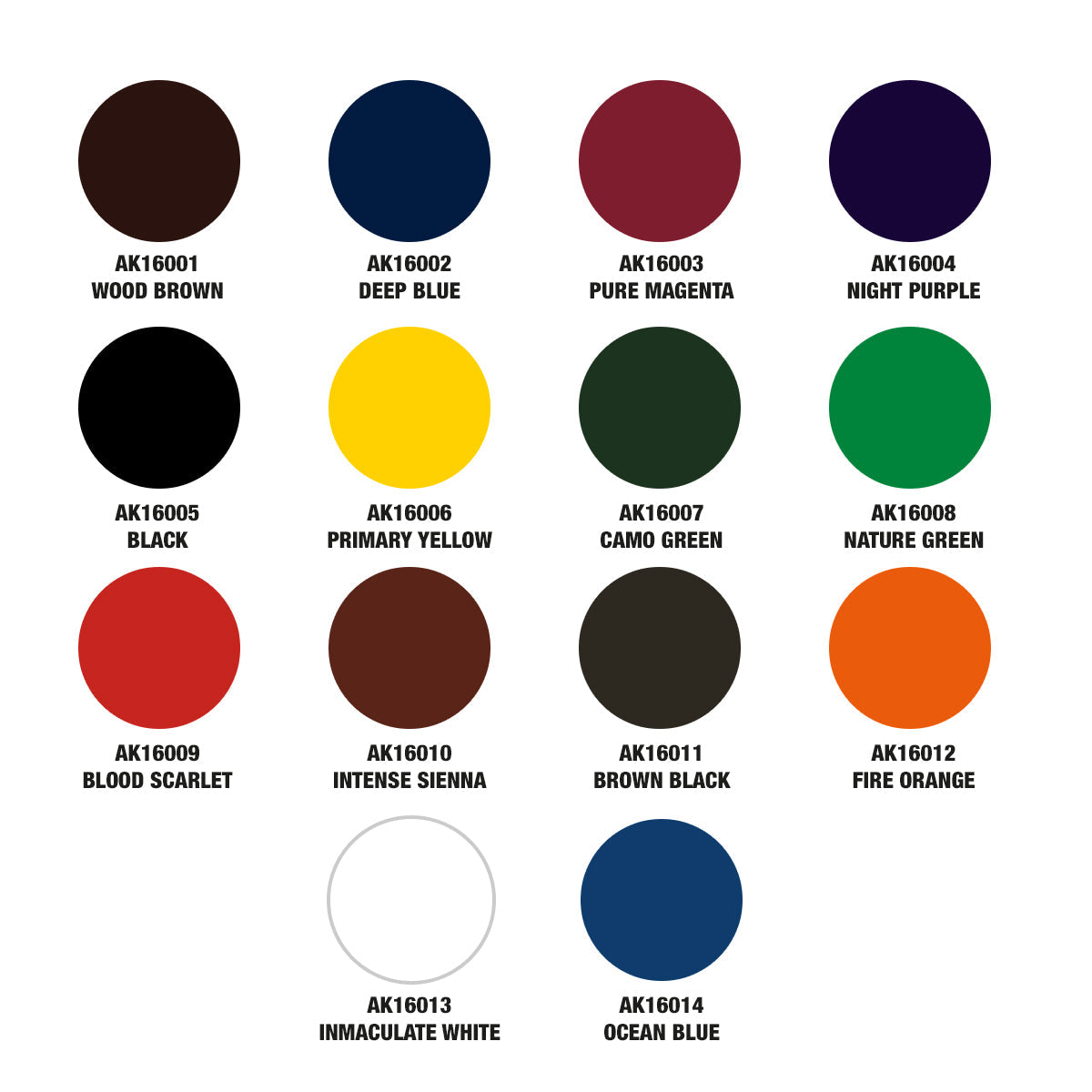 AK interactive - Special Box Full Range of The Inks