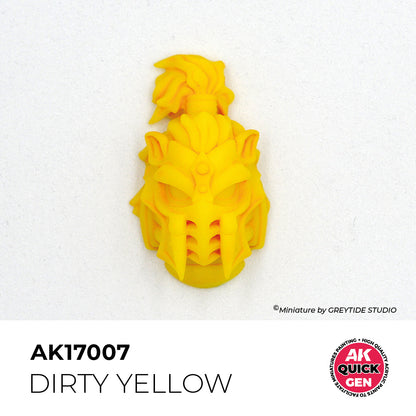 AK Interactive Quick Gen - Dirty Yellow 18ml AK17007