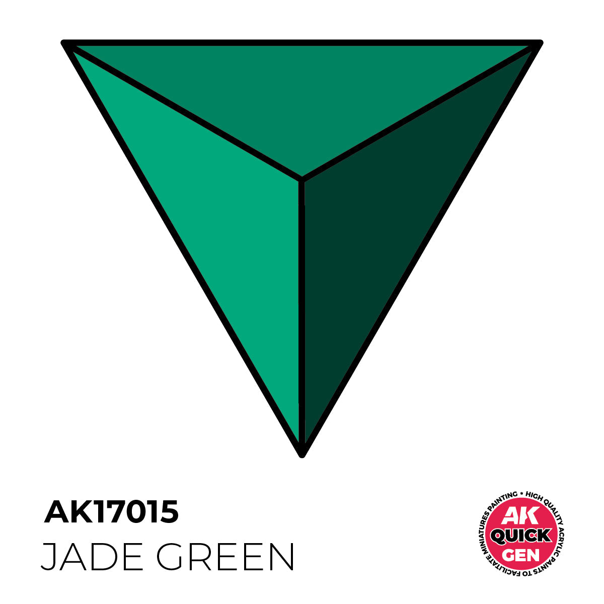AK Interactive Quick Gen - Jade Green 18ml AK17015