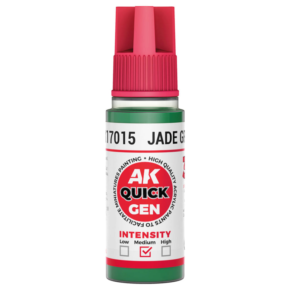 AK Interactive Quick Gen - Jade Green 18ml AK17015