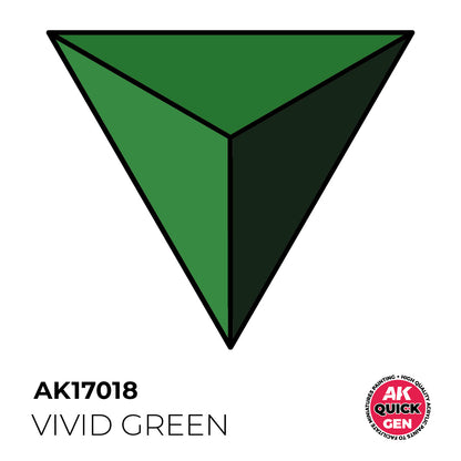 AK Interactive Quick Gen - Vivid Green 18ml AK17018