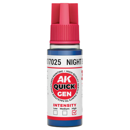 AK Interactive Quick Gen - Night Blue 18ml AK17025