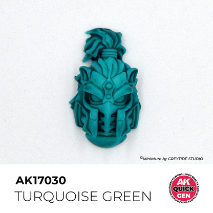AK Interactive Quick Gen - Turquoise Green 18ml AK17030