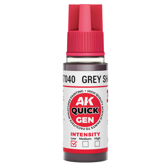 AK Interactive Quick Gen - Grey Shadow 18ml AK17040