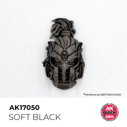 AK Interactive Quick Gen - Soft Black 18ml AK17050