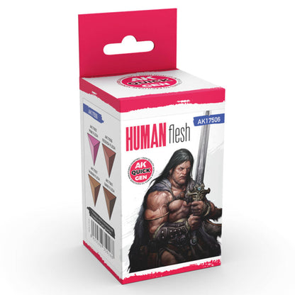 AK Interactive Quick Gen Set - Human Flesh AK17506