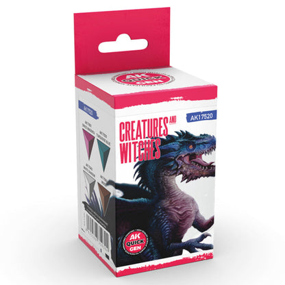 AK Interactive Quick Gen Set - Creatures And Witches AK17520