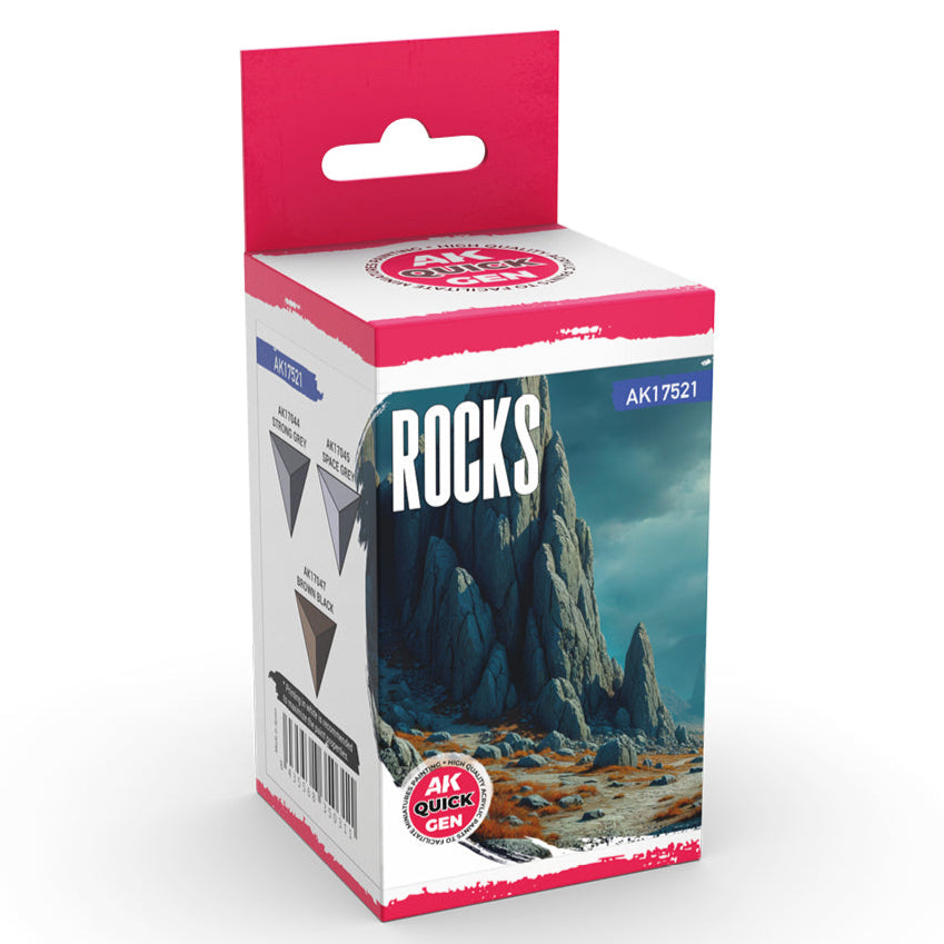 AK Interactive Quick Gen Set - Rocks AK17521