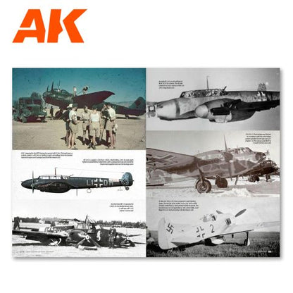 AK Interactive Real colors of WWII Aircraft (English)