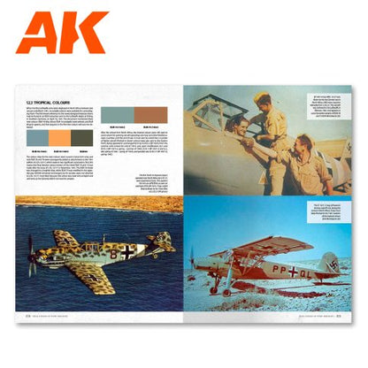AK Interactive Real colors of WWII Aircraft (English)