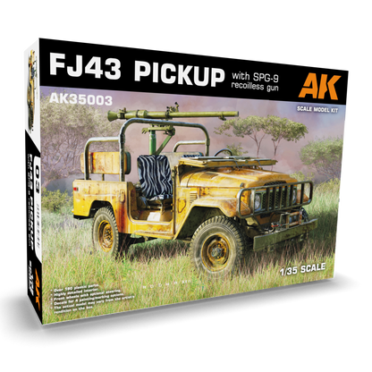 FJ43 Pickup with SPG-9 Recoilless Gun 1/35th Scale