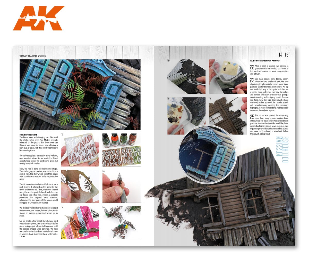 AK interactive Worn Art Collection - Wooden